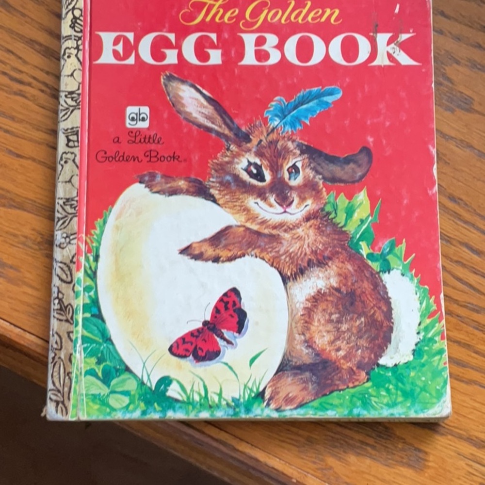 The Golden Egg Book by - Red Cover